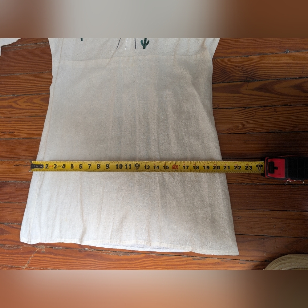 Desert Sun On The Road Embroidered Mini Dress S Southwest Boho Hippie Western - Picture 12 of 15